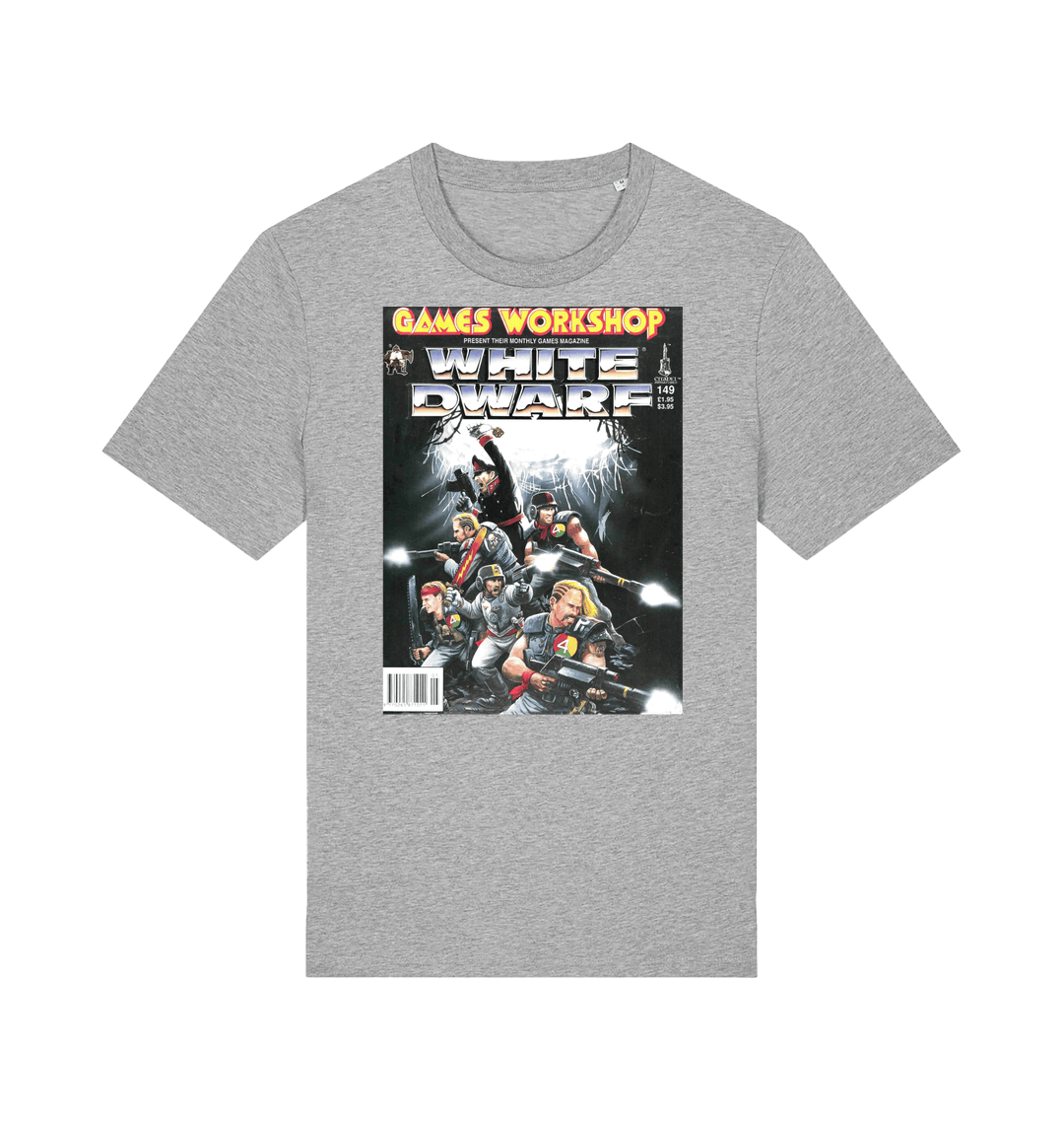 Heather Grey Printed T-shirt Front